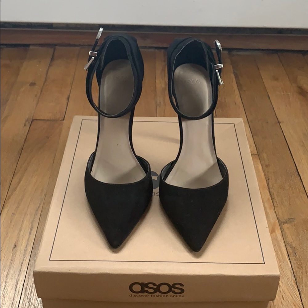 Ankle strap stilettos